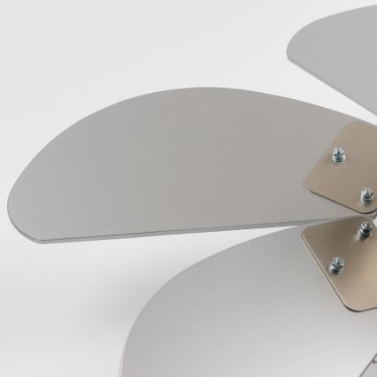 ZEVENTI - Ventilateur de plafond FAMARA 1xE14/60W/230V gris