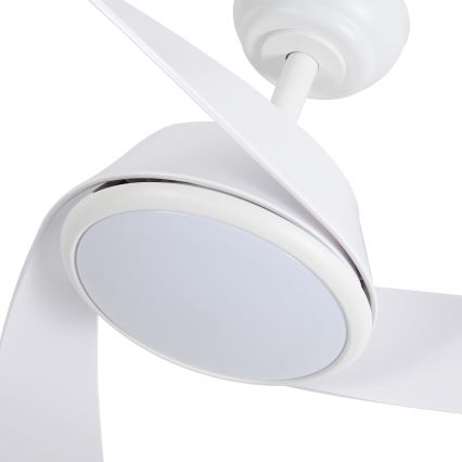 ZEVENTI - Ventilateur de plafond LED dimmable AERYS LED/24W/230V 3000/4000/6000K Wi-Fi Tuya blanc + télécommande