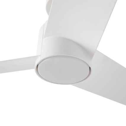 ZEVENTI - Ventilateur de plafond à intensité variable ORVIETO LED/18W/230V 3000-6000K Wi-Fi Tuya blanc + Télécommande