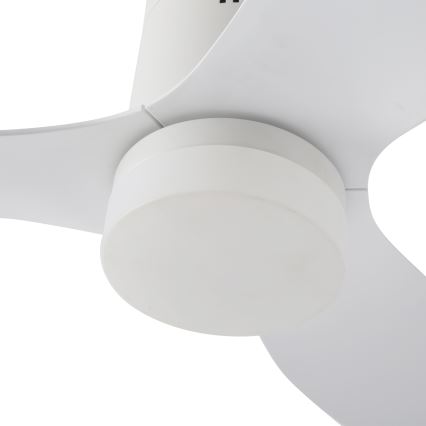 ZEVENTI - Ventilateur de plafond à intensité variable PADUA LED/18W/230V 3000-6000K Wi-Fi Tuya blanc + Télécommande