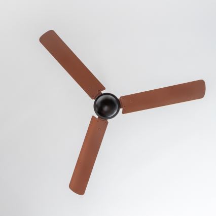 ZEVENTI - Ventilateur de plafond TOFINO marron