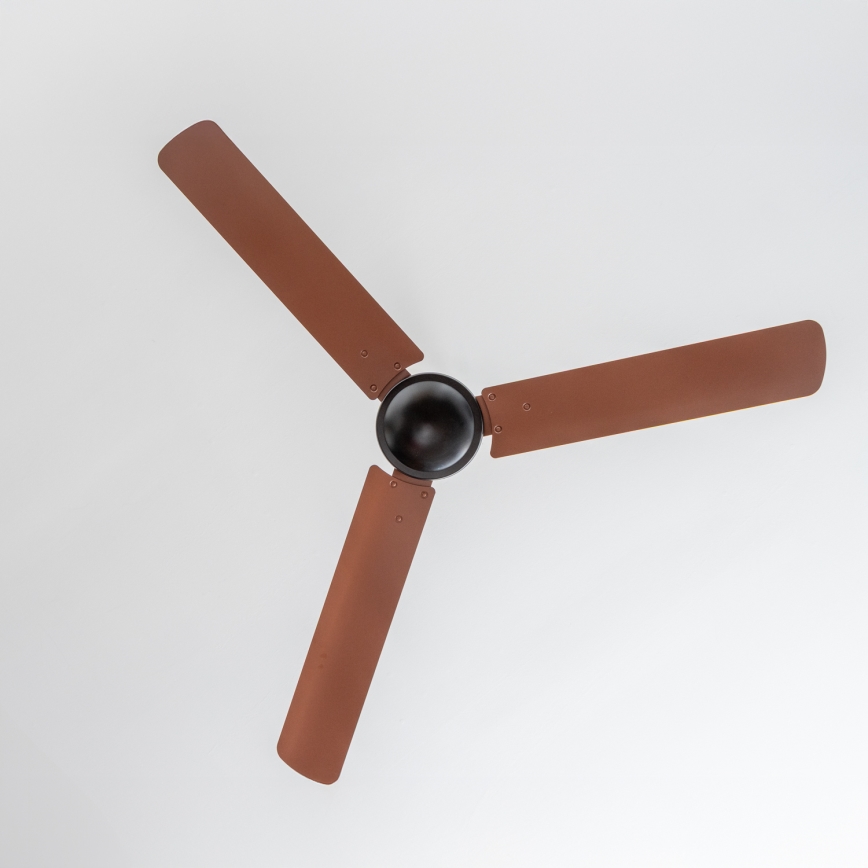ZEVENTI - Ventilateur de plafond TOFINO marron