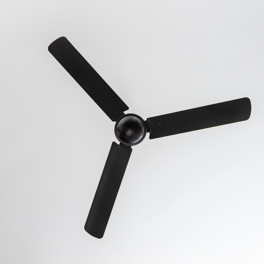 ZEVENTI - Ventilateur de plafond TOFINO noir