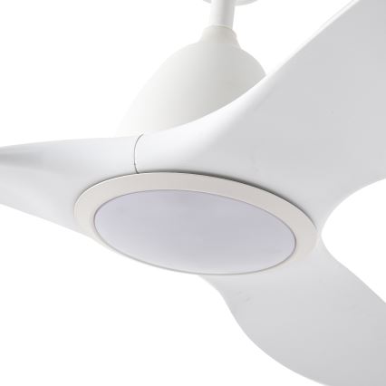 ZEVENTI - Ventilateur de plafond à intensité variable URBINO LED/20W/230V 3000-6000K Wi-Fi Tuya blanc + Télécommande