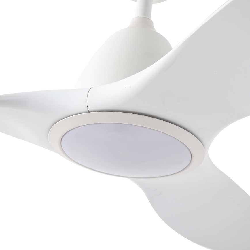 ZEVENTI - Ventilateur de plafond à intensité variable URBINO LED/20W/230V 3000-6000K Wi-Fi Tuya blanc + Télécommande