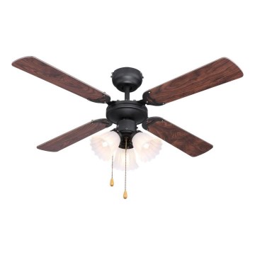 ZEVENTI - Ventilateur de plafond ZURRIOLA 3xE27/60W/230V