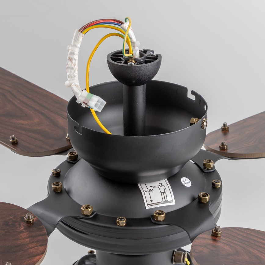 ZEVENTI - Ventilateur de plafond ZURRIOLA 3xE27/60W/230V