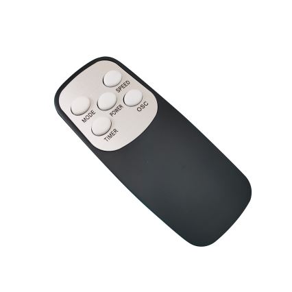 ZEVENTI - Ventilateur mural FANNY 50W/230V Ø 45 cm chrome mat + télécommande