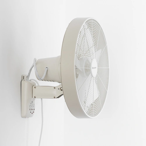 ZEVENTI - Ventilateur mural FREEZE 50W/230V d. 40 cm blanc + Télécommande