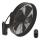 ZEVENTI - Ventilateur mural FREEZE 50W/230V d. 40 cm noir/marron + Télécommande
