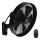 ZEVENTI - Ventilateur mural FREEZE 50W/230V d. 40 cm noir + Télécommande