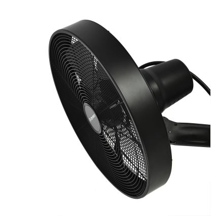 ZEVENTI - Ventilateur mural FREEZE 50W/230V d. 40 cm noir + Télécommande