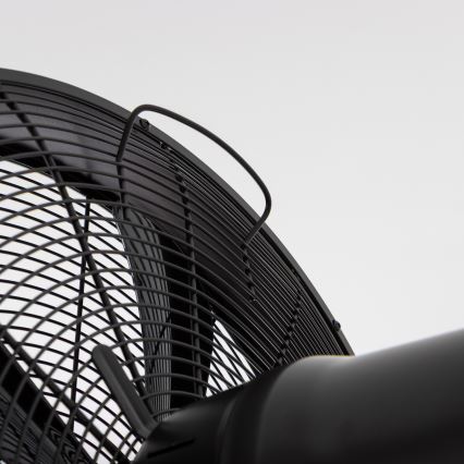 ZEVENTI - Ventilateur mural FREEZE 50W/230V d. 40 cm noir + Télécommande