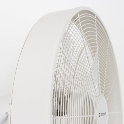 ZEVENTI - Ventilateur mural FREEZE 50W/230V Ø 45 cm blanc + télécommande
