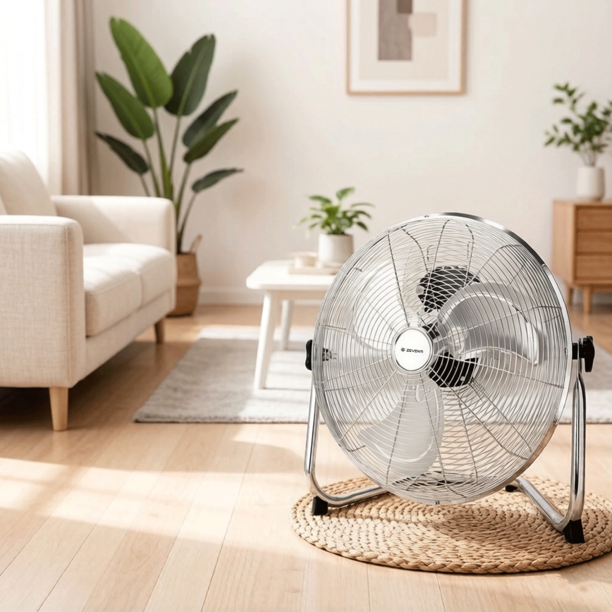 ZEVENTI - Ventilateur sur pied FLOW 60W/230V