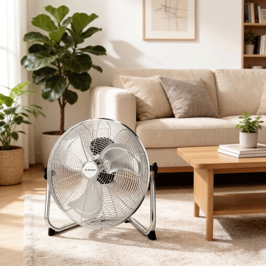 ZEVENTI - Ventilateur sur pied FLOW 60W/230V
