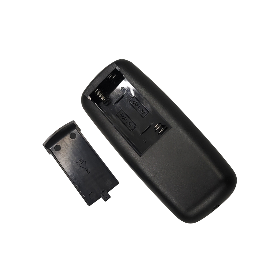 ZEVENTI - Wandventilator FANNY 50W/230V Ø 45 cm mat chroom + afstandsbediening