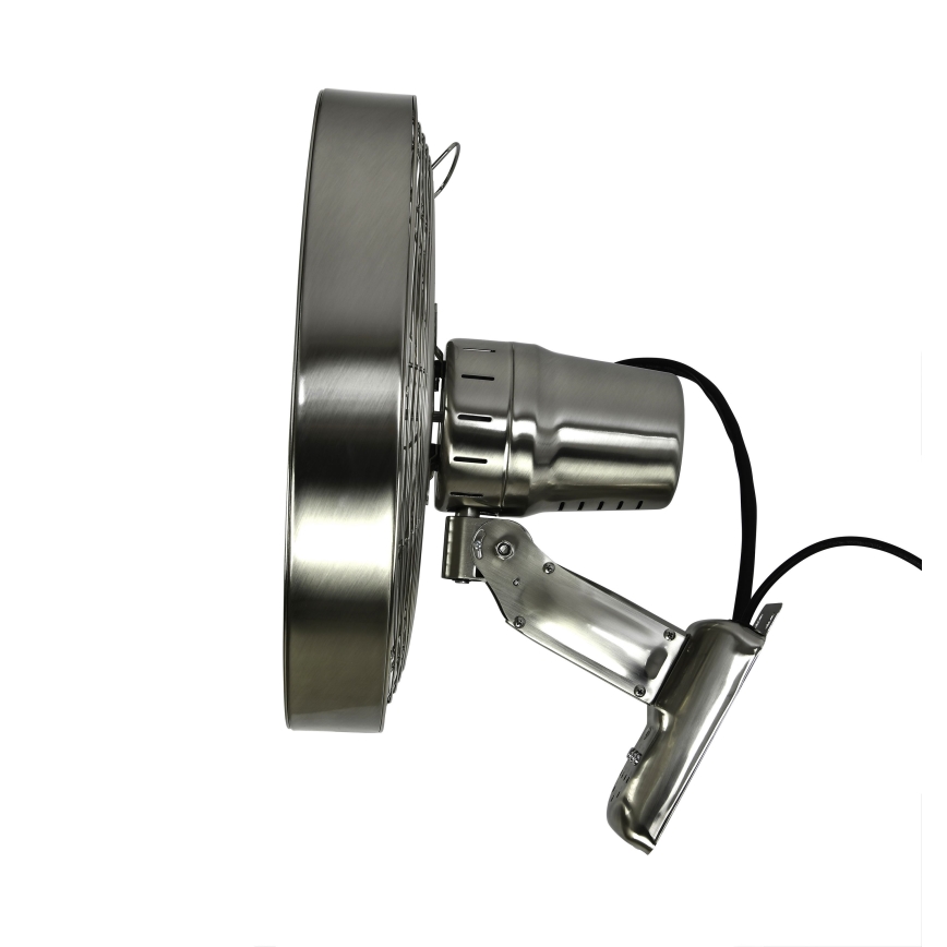 ZEVENTI - Wandventilator FREEZE 50W/230V diameter 40 cm mat chroom + afstandsbediening