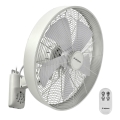 ZEVENTI - Wandventilator FREEZE 50W/230V diameter 40 cm wit + afstandsbediening