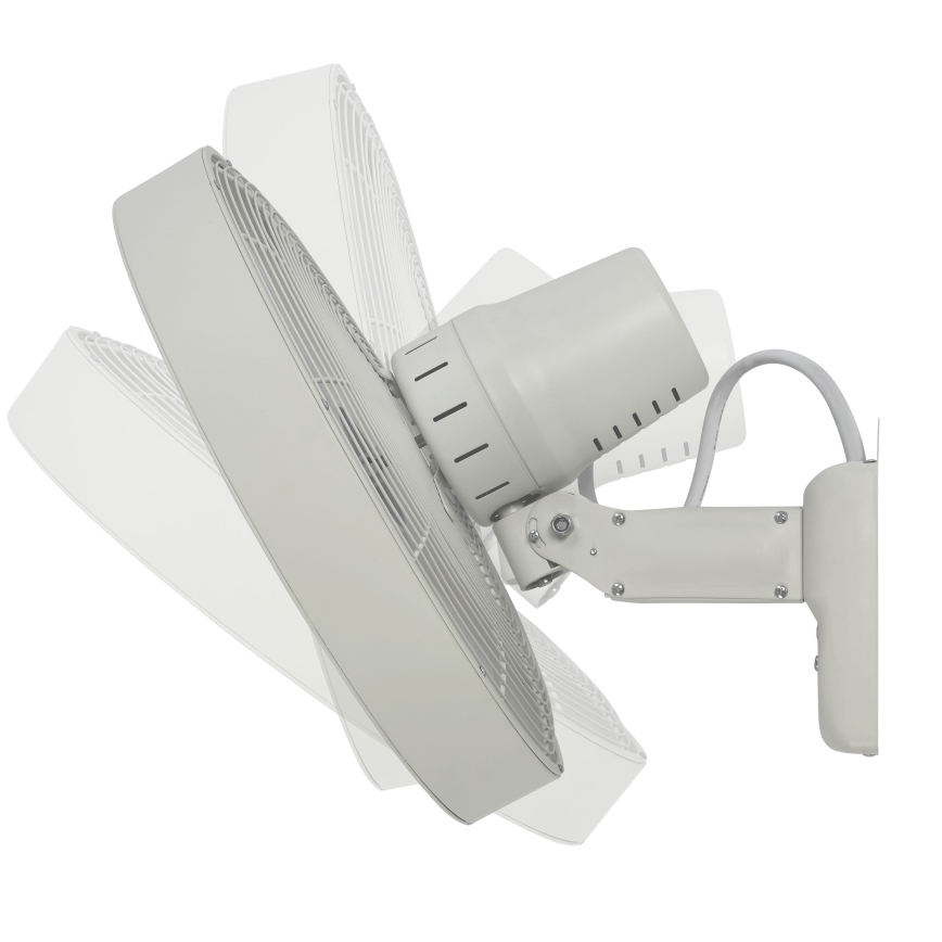 ZEVENTI - Wandventilator FREEZE 50W/230V diameter 40 cm wit + afstandsbediening