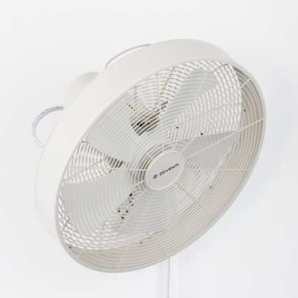 ZEVENTI - Wandventilator FREEZE 50W/230V diameter 40 cm wit + afstandsbediening