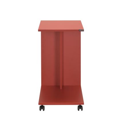 Zijtafel 65x35 cm rood