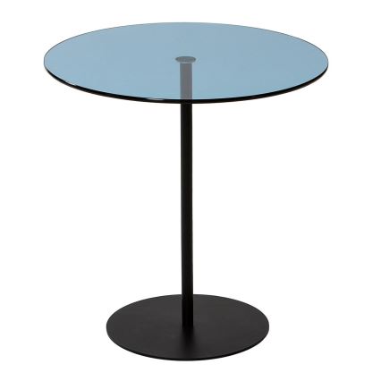 Zijtafel CHILL 50x50 cm zwart/blauw