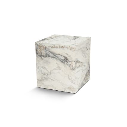 Zijtafel KUP 50x45 cm marmeren decor