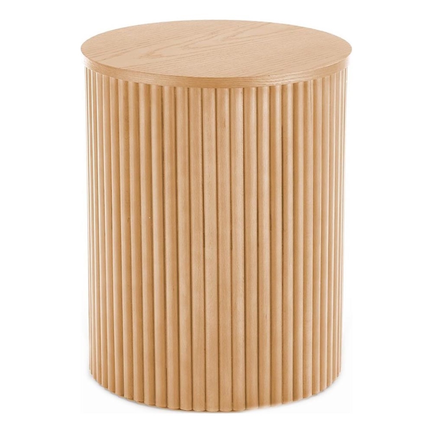 Zijtafel WOODY 50x40 cm beige