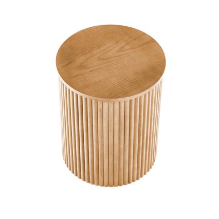 Zijtafel WOODY 50x40 cm beige