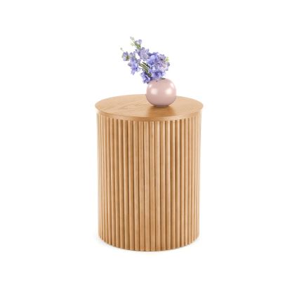 Zijtafel WOODY 50x40 cm beige