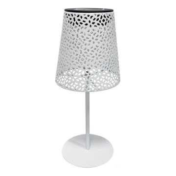 Zonne-LED-tafellamp LUVETRA LED/1xAA 4000K IP44 200 mAh wit
