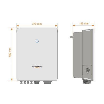 Zonne-omvormer  SUNGROW SG6.0RT 6000W IP65