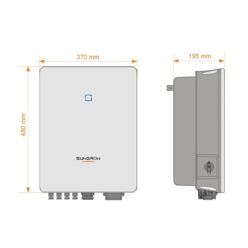 Zonne-omvormer  SUNGROW SG6.0RT 6000W IP65