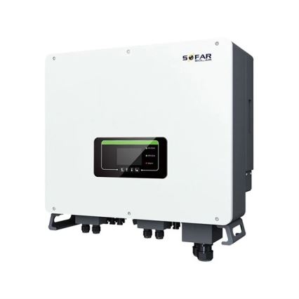 Zonne-energiesysteem: SOFAR Solar hybride omvormer 10kW + AMASSTORE batterijmodule 10,24kWh met basis en batterijbeheereenheid