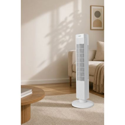 Zuilventilator 50W/230V wit
