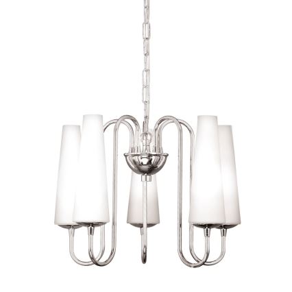 Zuma Line - Suspension chaîne 5xE14/40W/230V chrome brillant