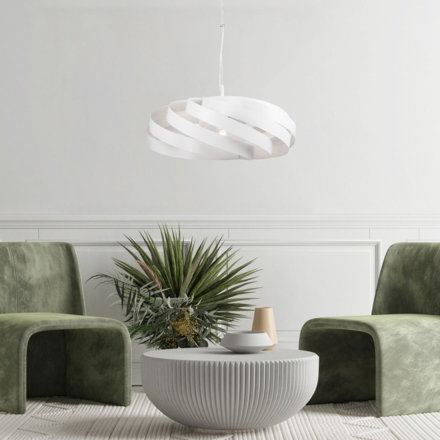 Zuma Line - Suspension filaire 4xE27/40W/230V blanc