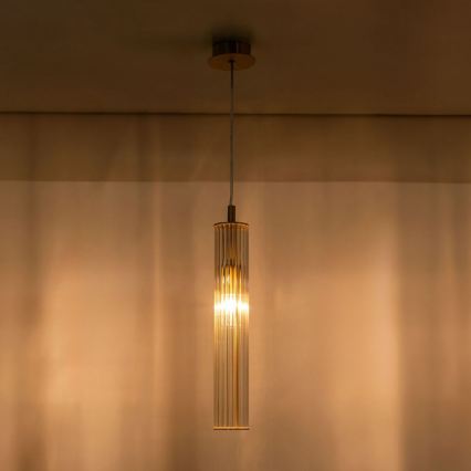 Zuma Line - Suspension sur câble 1xE14/7W/230V dorée