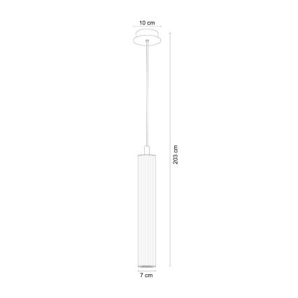 Zuma Line - Suspension sur câble 1xE14/7W/230V dorée