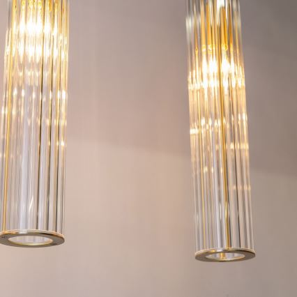 Zuma Line - Suspension sur câble 4xE14/7W/230V dorée
