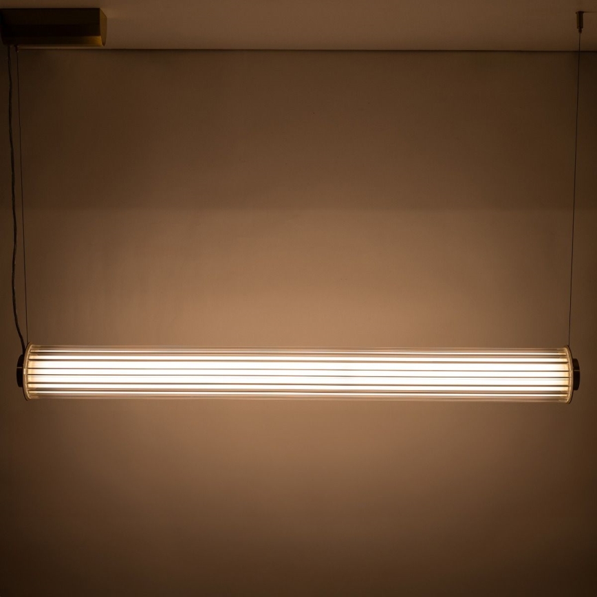 Zuma Line - Suspension LED dimmable sur câble LED/39W/230V 2700-6500K dorée + télécommande