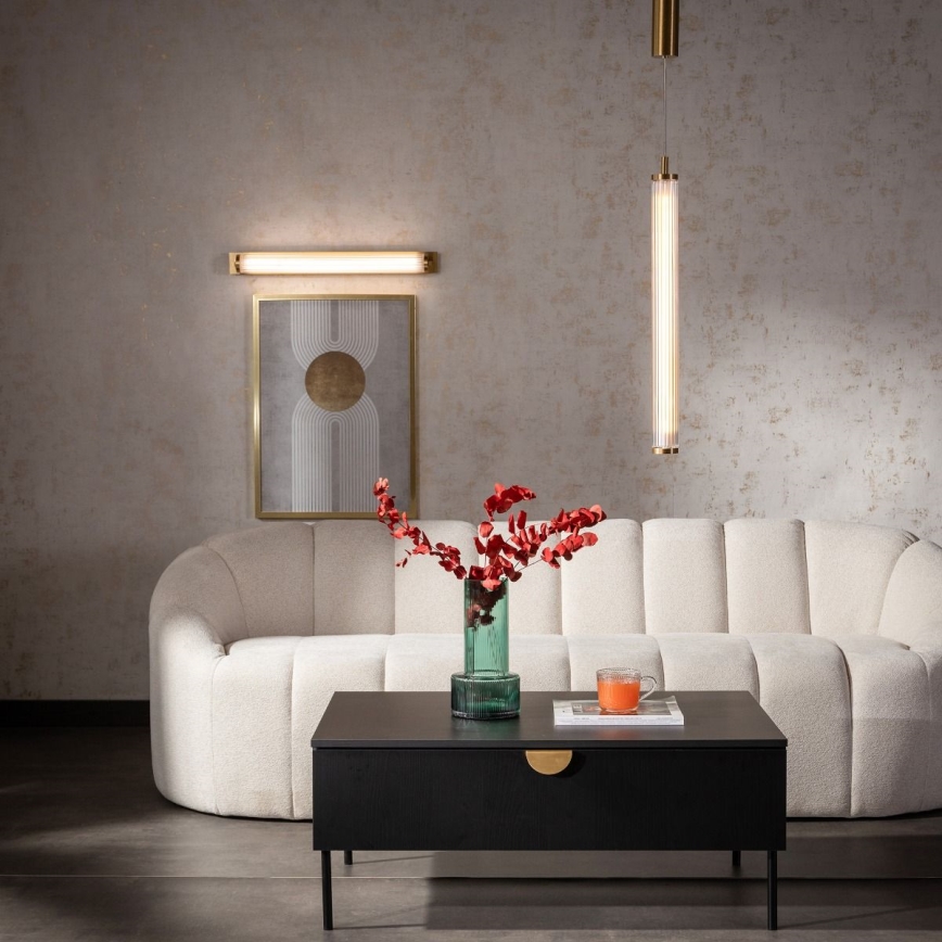 Zuma Line - Lustre LED dimmable suspendu sur câble LED/26W/230V 2700-6500K doré + télécommande