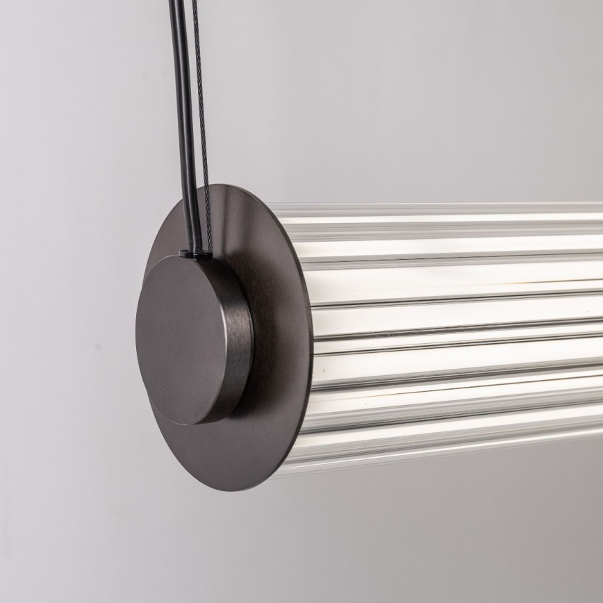 Zuma Line - Suspension LED dimmable sur câble LED/39W/230V 2700-6500K noir + télécommande