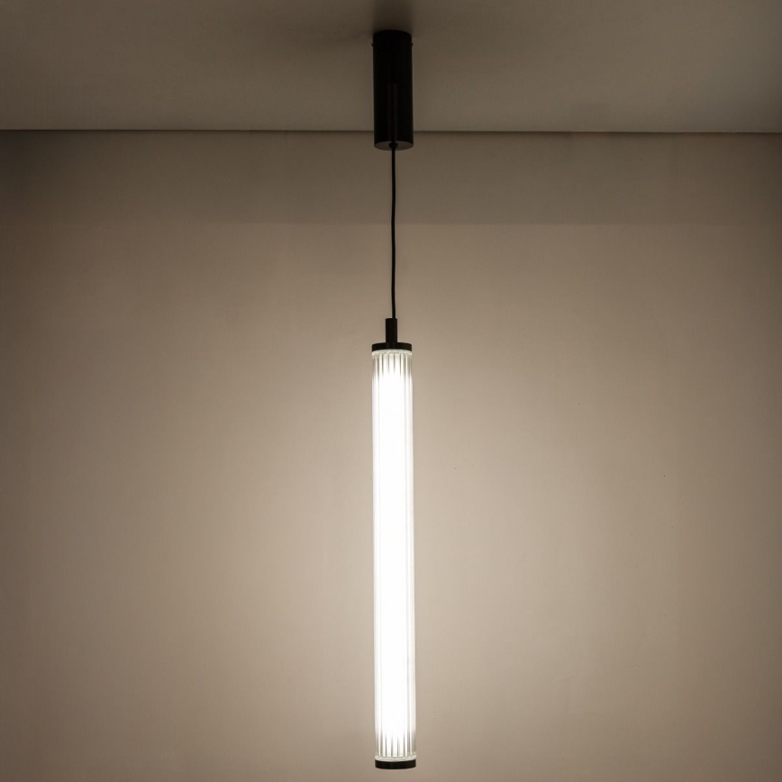 Zuma Line - Suspension LED dimmable sur câble LED/26W/230V 2700-6500K noire + télécommande