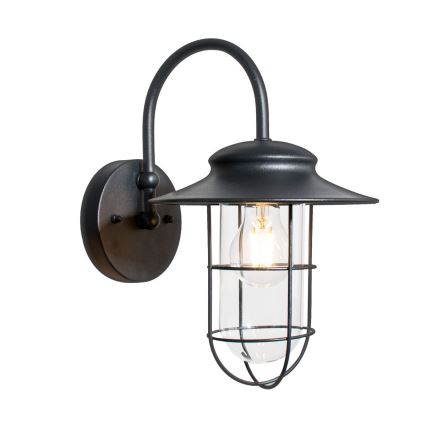 Zuma Line - Buiten wandlamp 1xE27/60W/230V IP44 zwart