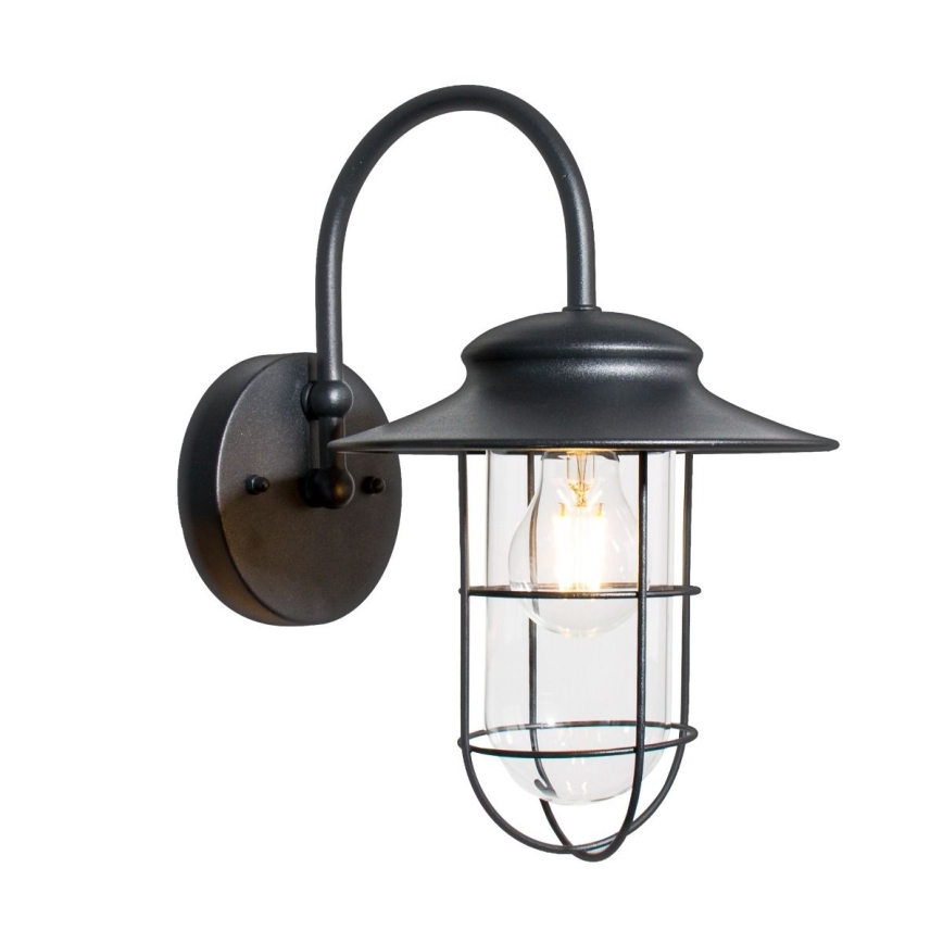 Zuma Line - Buiten wandlamp 1xE27/60W/230V IP44 zwart