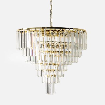 Zuma Line - Lustre suspendu à chaîne 20xE14/40W/230V doré
