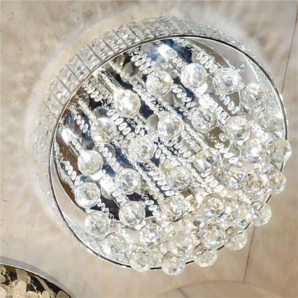 Zuma Line - Plafonnier 9xG9/25W/230V d. 50 cm chrome brillant