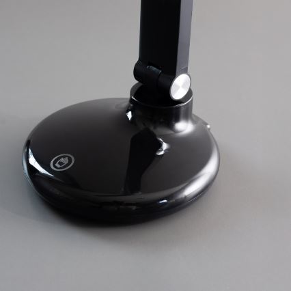 Zuma Line - Lampe de table rechargeable LED/6W/1200 mAh 3000/4500/6000K noir